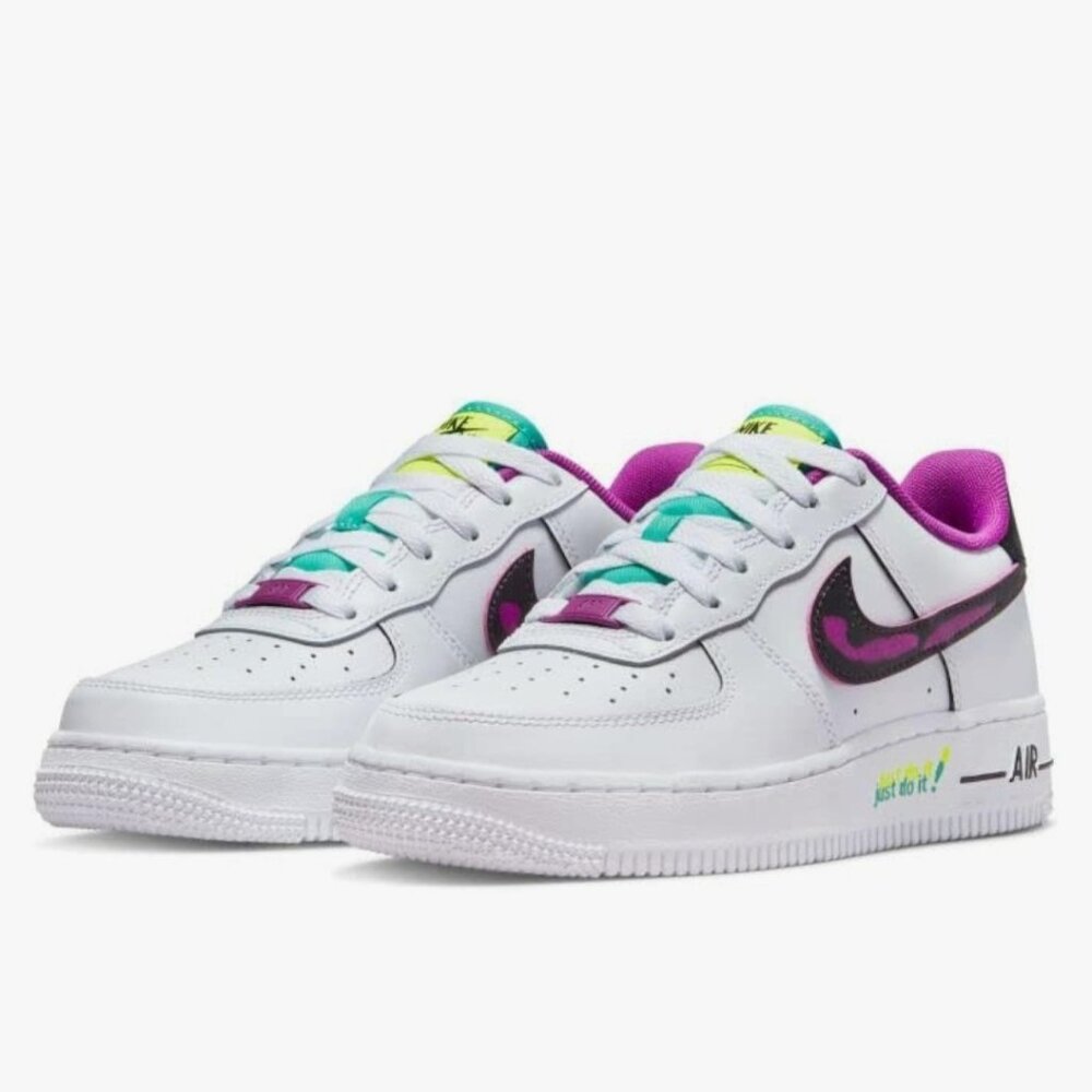 Nike Air Force One LVB White/Black 4Y VGUC Shoes